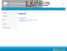 Tablet Screenshot of elearning.eea.enp.edu.dz