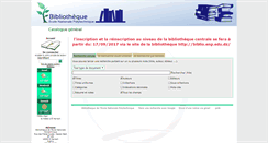 Desktop Screenshot of catalogue.biblio.enp.edu.dz